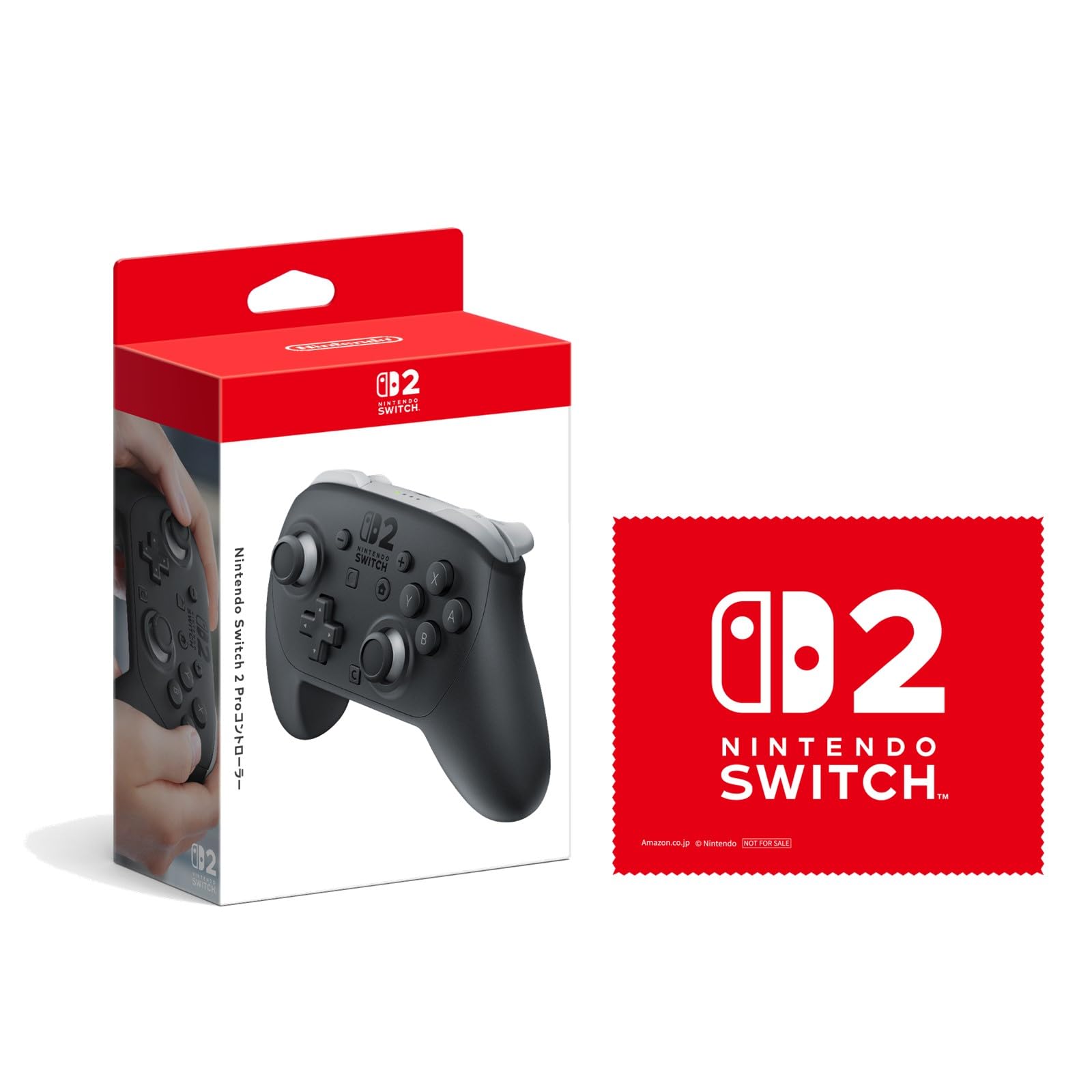 

sale cannot be purchased Nintendo Nintendo Switch 2 Pro Controller Nintendo Switch 2 logo design microfiber cloth included [Set only, individually]