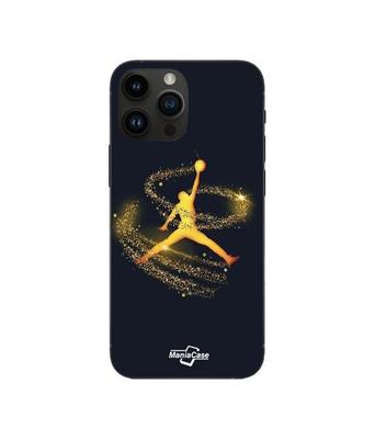 Funda de teléfono - Jordan - Iphone 11 Pro - Flexible - Silicona - Polvo brillante dorado