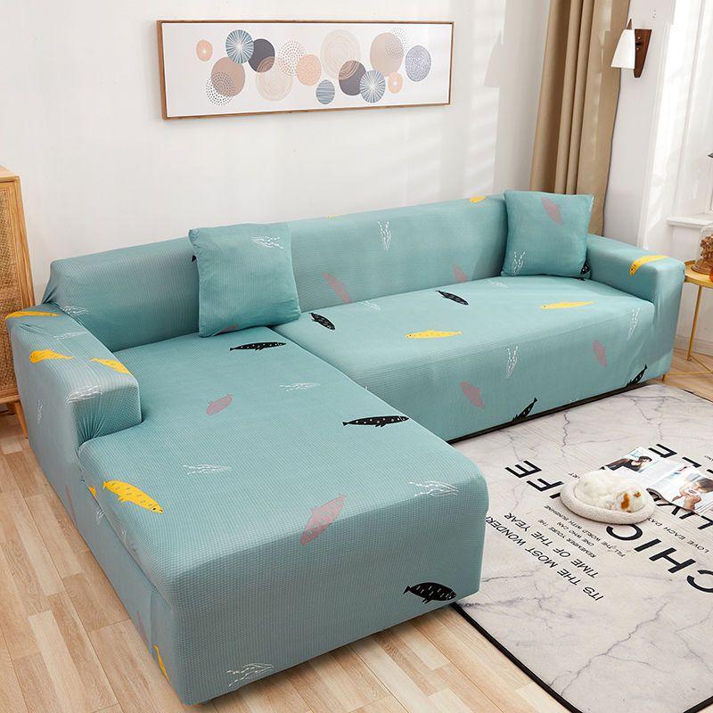 

Высокоэластичный эластичный чехол для дивана для гостиной, чехол с геометрическим принтом, защита для мебели, чехол для дивана, моющийся, 1 шт. 90-145CM