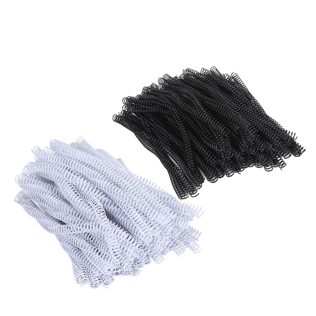 100 Buc. Spire Metalice cu Buclă Simplă 48 de Dinți 4??1 Pas 14.3mm Capacitate 115 Foi Legare Spirală C