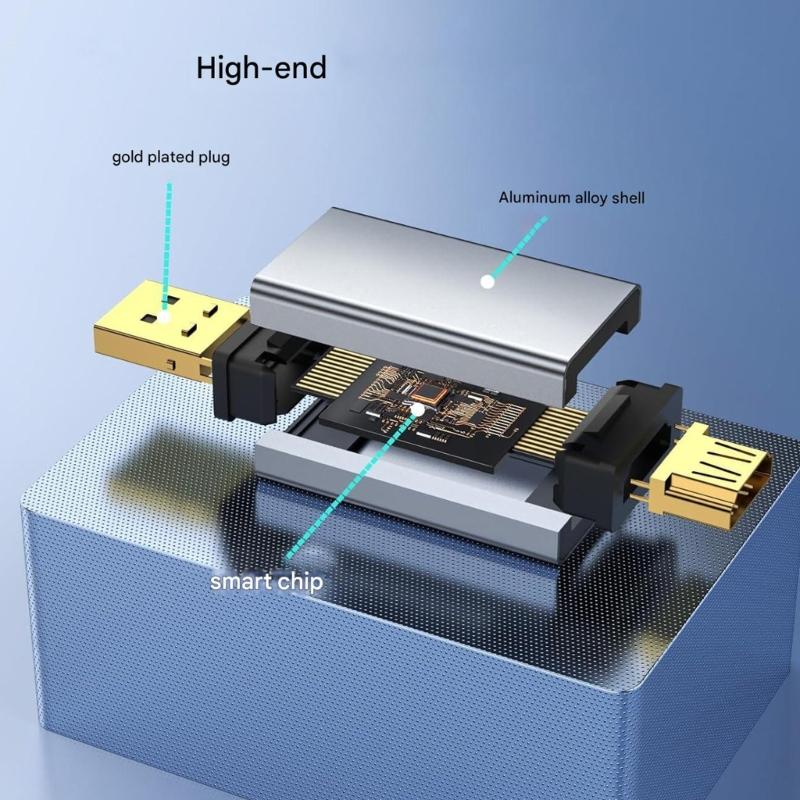 To Hdtv Adapter Supports 8K60Hz 4K160Hz 1080P@320Hz DP Male to Female Hdtv Converters For PC Laptop