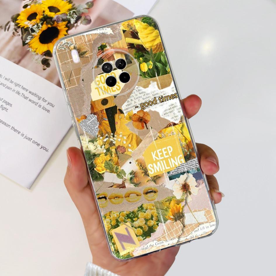 For Huawei Y9a Case Cover For Huawei FRL-22 FRL-23 FRL-L22 FRL-L23 Nova Y9a Phone Case Soft Silicone Clear Protection Funda Capa