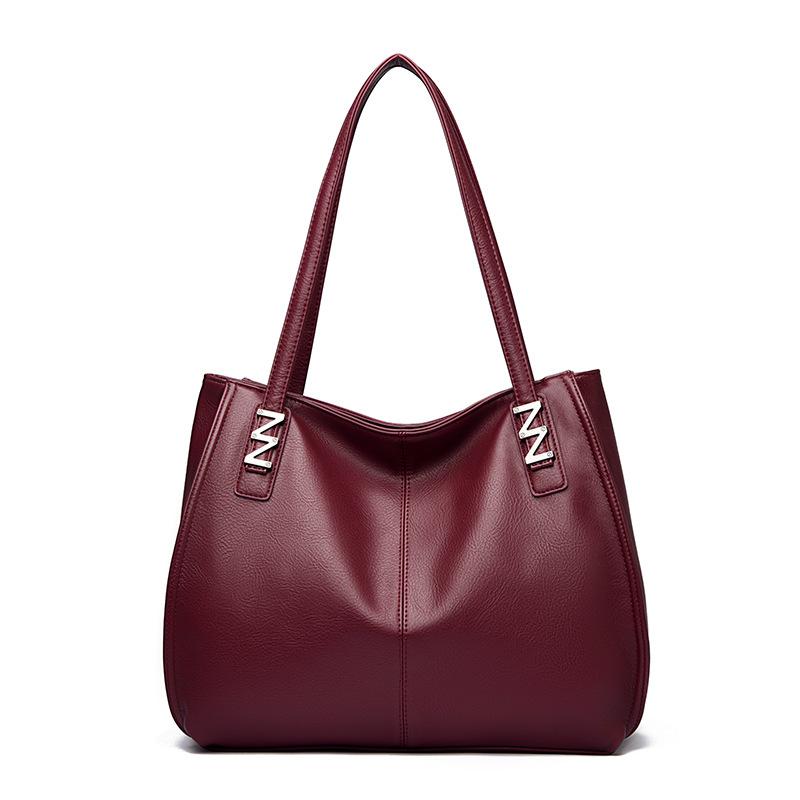 

Simple Underarm Bag, Large-capacity Single-shoulder Bag, Versatile for Women, Fashionable for Commuting вино красного