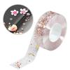 Kitchen Bathroom Sealing Tape Waterproof Adhesive Seal Tape Stickers Mildew Toilet Seam Strip Self Transparent Printing Home Decoration
