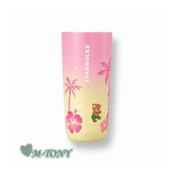 Starbucks SS Aloha Porter Tumbler Pink SS Aloha porter Tumbler473ml (16oz) Overseas limited item/Not released in Japan/Starbucks/Tumbler/Starbucks