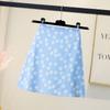 New fashion short skirt shrimp skin hot sale miniskirt digital printing MINI skirt