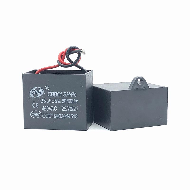 CBB61 Fan Blower Starting Capacitor 450V (1-20UF Options)