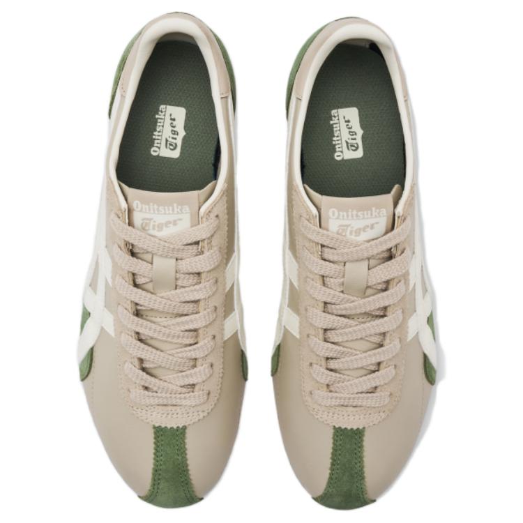 Onitsuka Tiger Runspark Comfortable Versatile Retro Sports Casual Low-Top Sneakers Unisex Sneakers Light-Green 1183B480-023