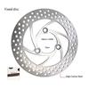Universal 200mm 220mm 7.0 Pitch Stainless Steel Motorcycle Scooter Brake Front Rear Disc Disks For Yamaha Honda Kawasaki Suzuki