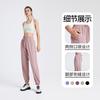 Womens Wide Leg Yoga Pants High Waist Cropped Joggers Quick Dry Athletic Leggings Gym Running Dance