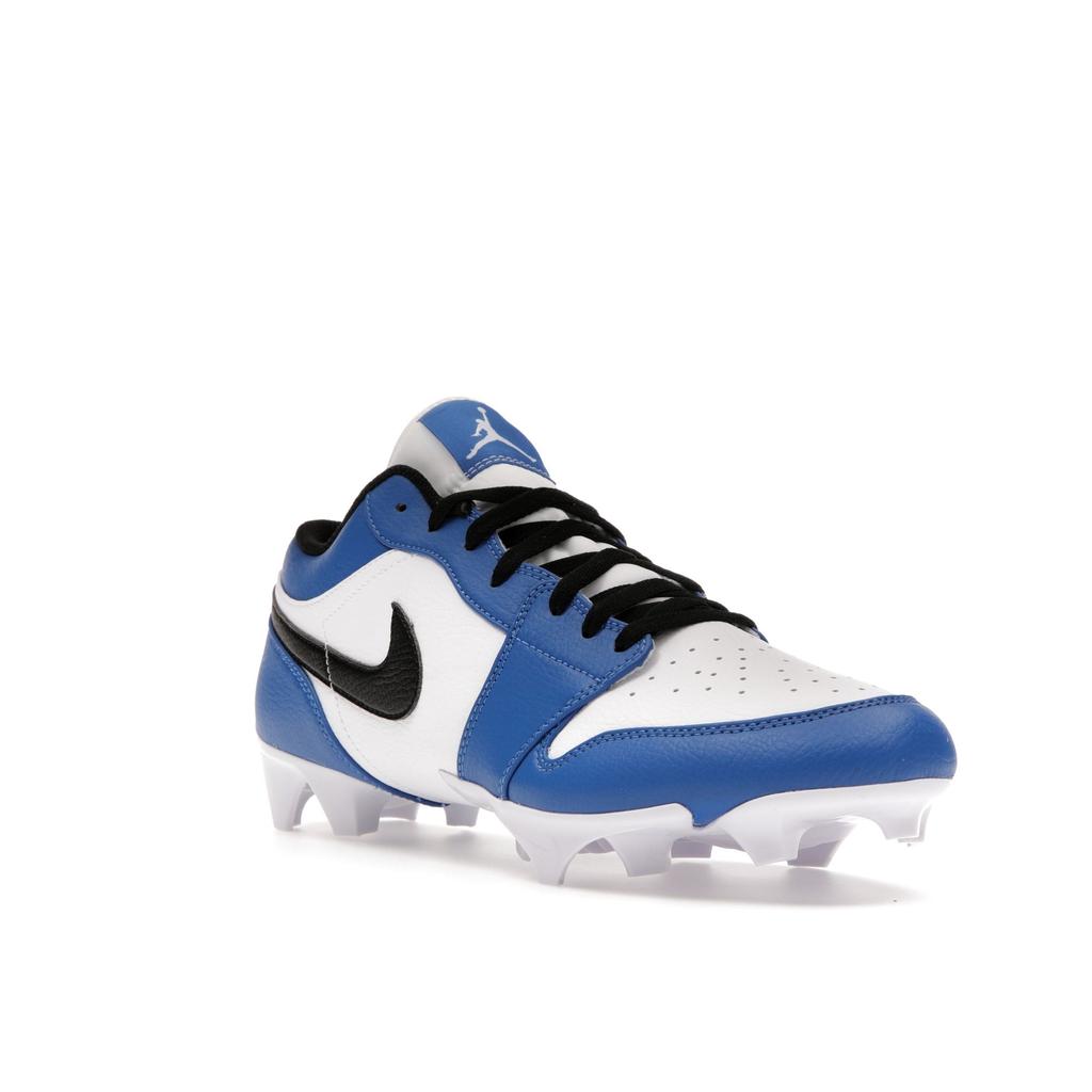 Air Jordan 1 Low TD Cleat White Black Royal Men Sneakers Blue FJ6245-104
