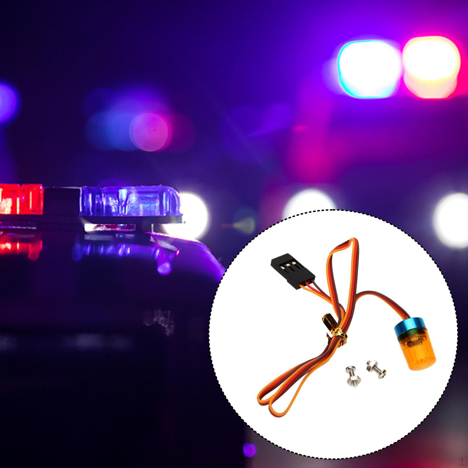 

Pack of 2 RC Car LED Rotary Style for Universal Model Cars Toy