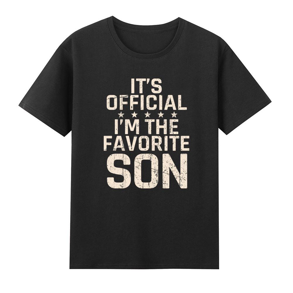 Its Im The Favorite Son Funny Family TShirt S