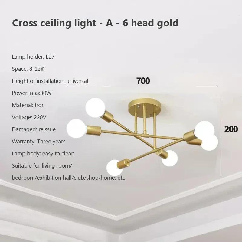 Candelabru LED modern Plafoniere minimaliste pentru sufragerie Lămpi pentru dormitor Decor pentru interior Corpuri de iluminat pentru interior Lustru