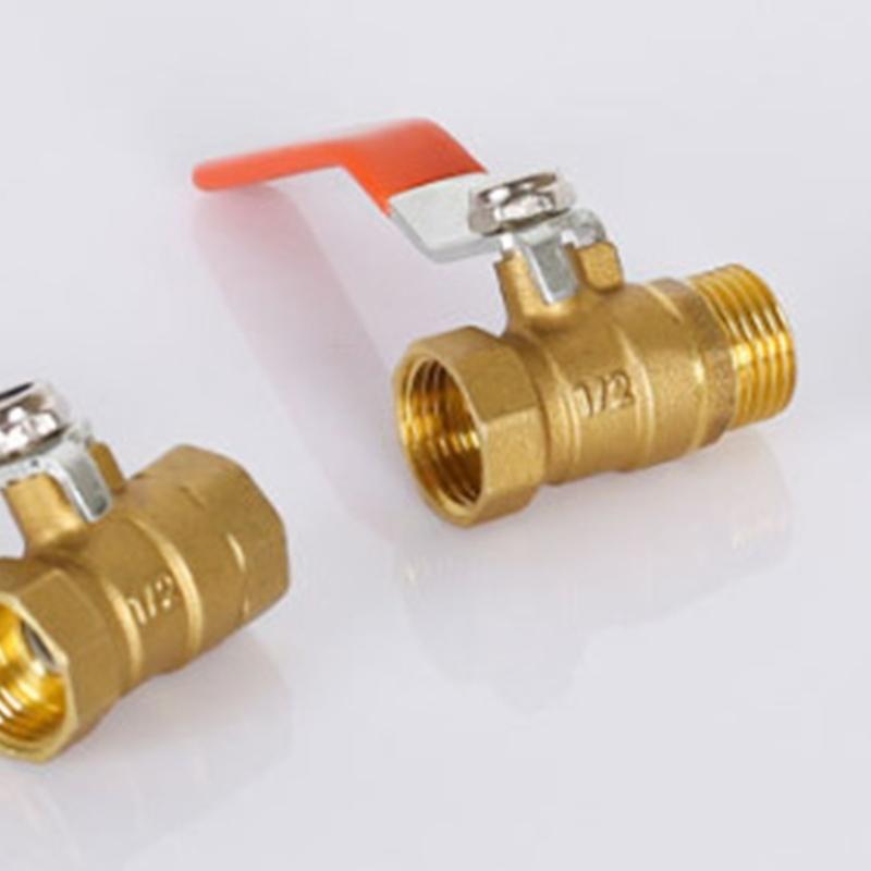 Sturdy Brass Materials 3/4 Inch BSP DN20 Brass Round Valves Home Accessory for Plumbing and Irrigations Supplies