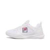 Round Toe Lace-Up Low-Top Casual Shoes Unisex Sneakers White 1TM01806F-100