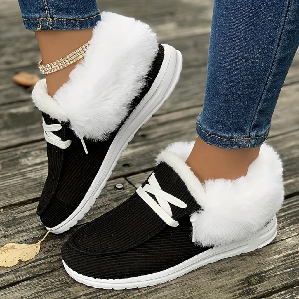 Shallow Mouth Women's Casual Sports Shoes, Simple and Classic One Foot Kick, Winter Fashionable Women's Shoes for Daily Commuting