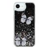 For iPhone 16e Case Epoxy PVC Butterfly TPU Aesthetics Phone Cover