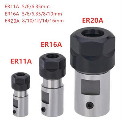 Steel Motor Shaft Chuck Chuck Straight-Rod Toolholder 1 Pc