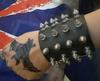 Vintage Black Spike Studded Leather Bracelet Punk Metal Hardcore Accessories