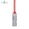 Titanium Dual-Port Survival Whistle Outdoor Emergency Hiking Camping Bird Training Waterproof Corrosion Resistant 120dB