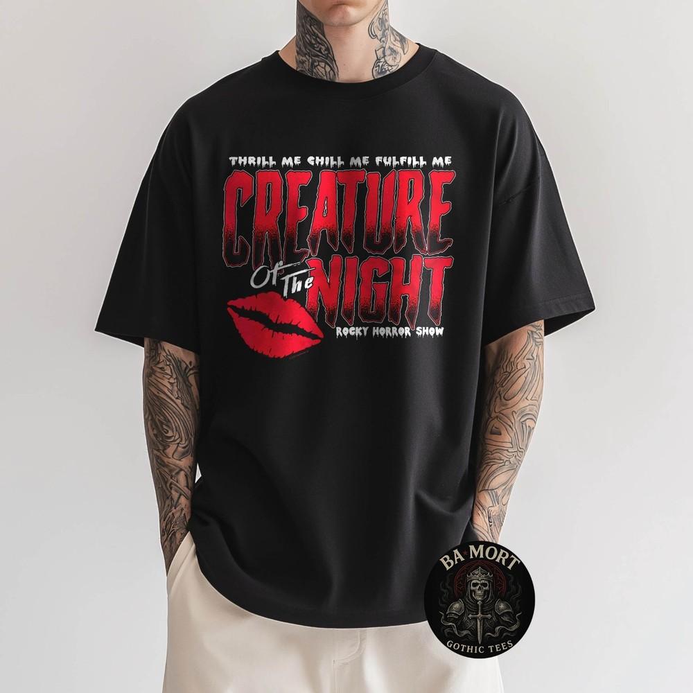 

The Rocky Horror Show Creature Of The Night Lips Musical TShirt Unisex T-Shirt S