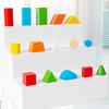16/24/38Pcs  Wooden Building Blocks Set Assembled Building Blocks Baby Shape Color Early Educational Toys Gifts for Children