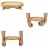 Circular Sofa Tray Foldable Clip-On Tray Practical Armrest Tray  Lazy Sofa