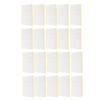 160PCS Double Sided Stickers Removable Transparent Heavy Duty Mounting Tape for Acoustic Foam Panels