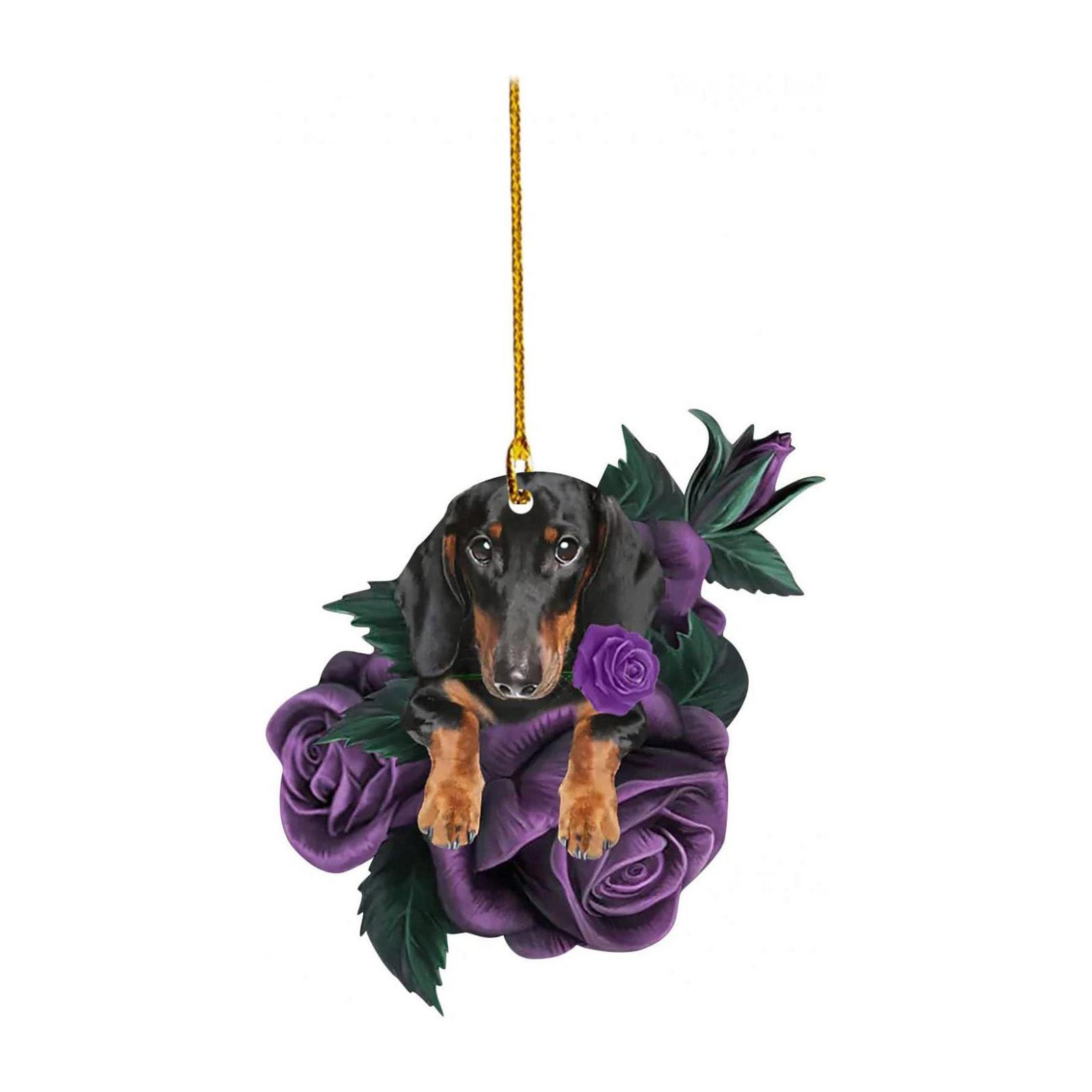 

Украшения для рождественской елки, акриловые подвесные украшения для рождественской елки, домашний автомобиль, рюкзак, подвеска, подарок для детей One Size