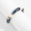Women Elastic Resin Bead Bracelet Artistic Marbled Comfort Fit Fashion Statement Bracelet Suitable for Various Event