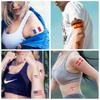 5pcs Waterproof Eco Friendly Face Tattoo Stickers for Sports Events Cheerleading World Cup Theme