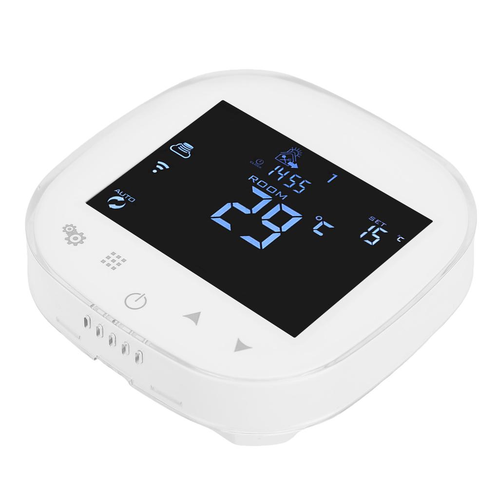 Heating Temperature Controller WiFi APP Control Wall Mount Thermostat for Boiler White