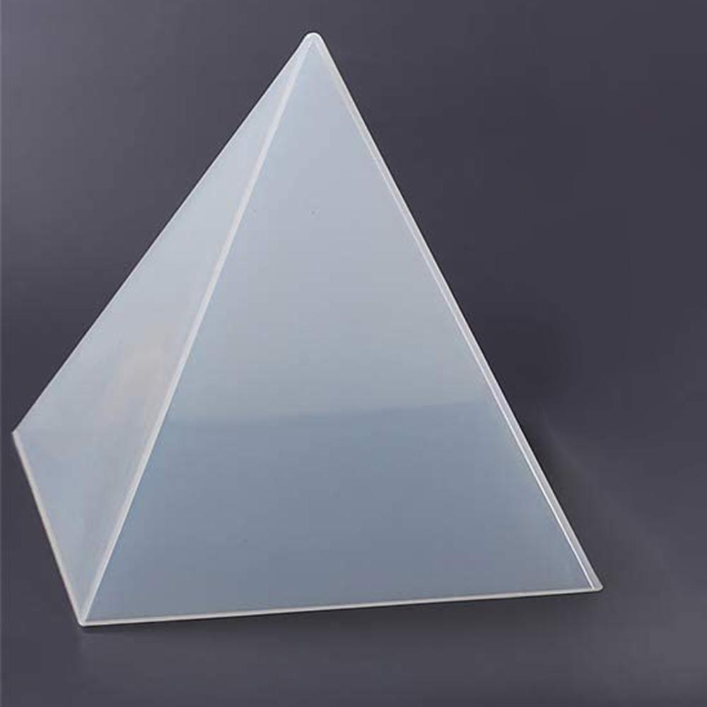 DIY Large Pyramid Resin Mold Casting Silicone Jewelry Molds Making Tree of Life Orgonite Pyramid Mold