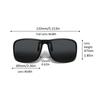 Polarized Flip Up Clip on Sunglasses for Driving Dark UV400 Pochromic Anti Glare Lens MyopiaSun Glasses Car Driver