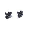 BDP1656-1 2 Pieces Sun Visor Shade Holder Hook Clips Black Color for  A1 A3 A4 B7 B8 B9 A5 A6 C6 Q2 Q3 Q5 TT Seat Exeo