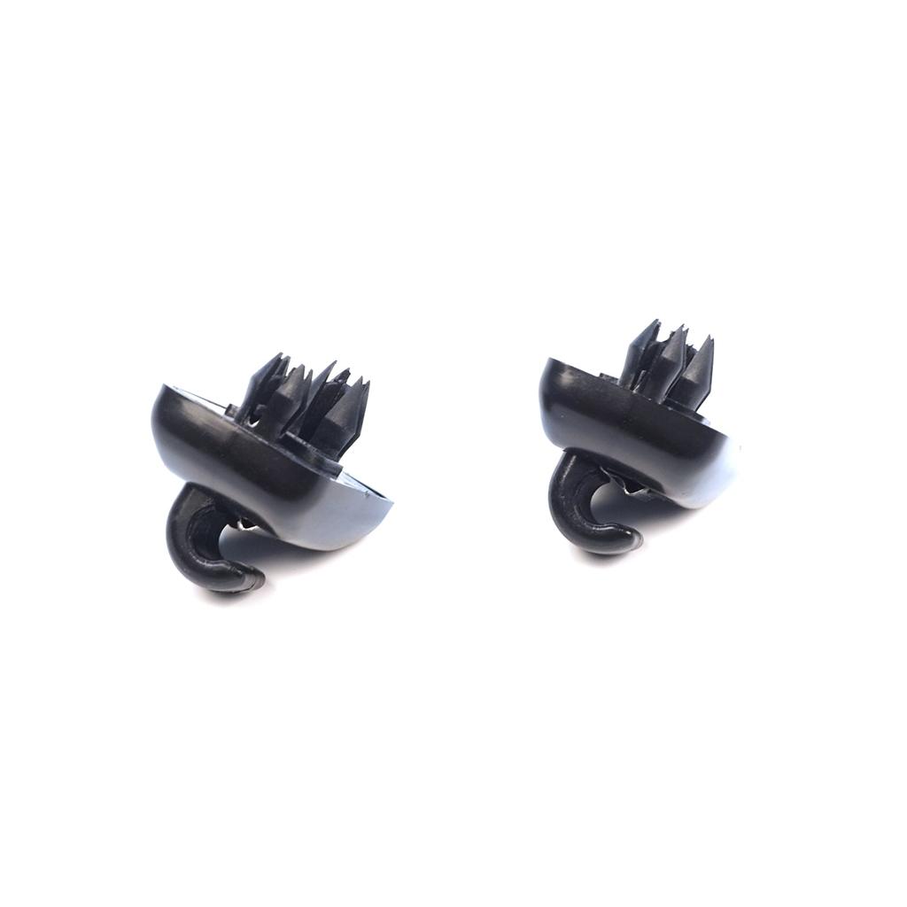 BDP1656-1 2 Pieces Sun Visor Shade Holder Hook Clips Black Color for  A1 A3 A4 B7 B8 B9 A5 A6 C6 Q2 Q3 Q5 TT Seat Exeo