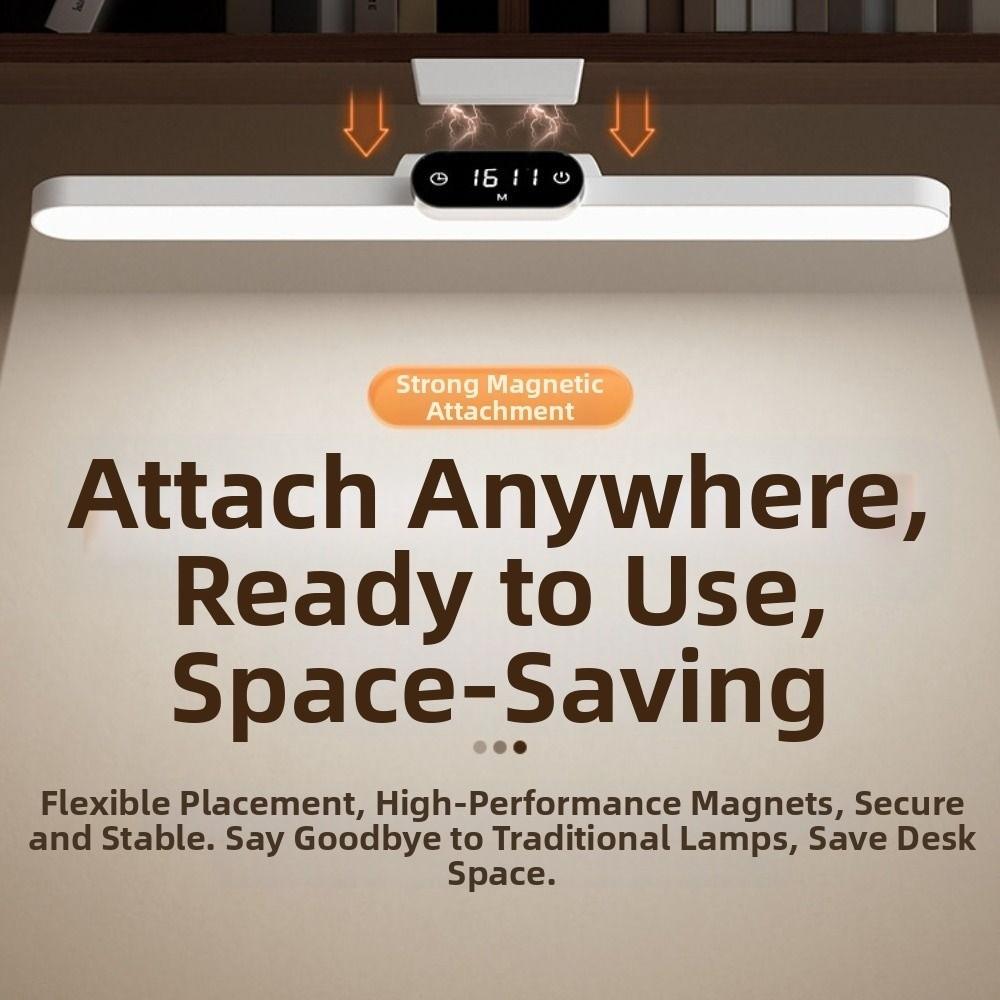 USB Rechargeable LED Desk Lamp Stepless Dimming Wall Light Night Light  Bedroom Lighting