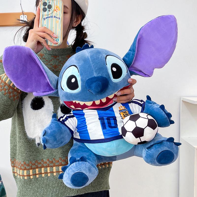 Cartoon Football Stitch Plush Toy Doll for Children