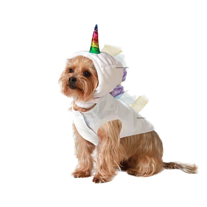 Déguisement Pour Chien - BigBuy Pets - Licorne - Taille L - Multicolore