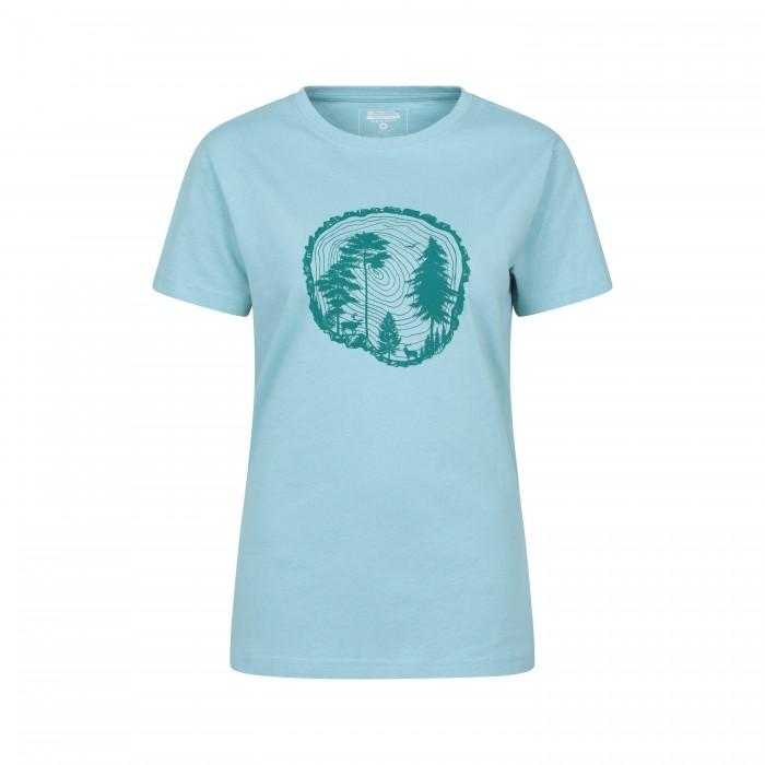 Mountain Warehouse Womens/Ladies Tree Ring Relaxed Fit T-Shirt