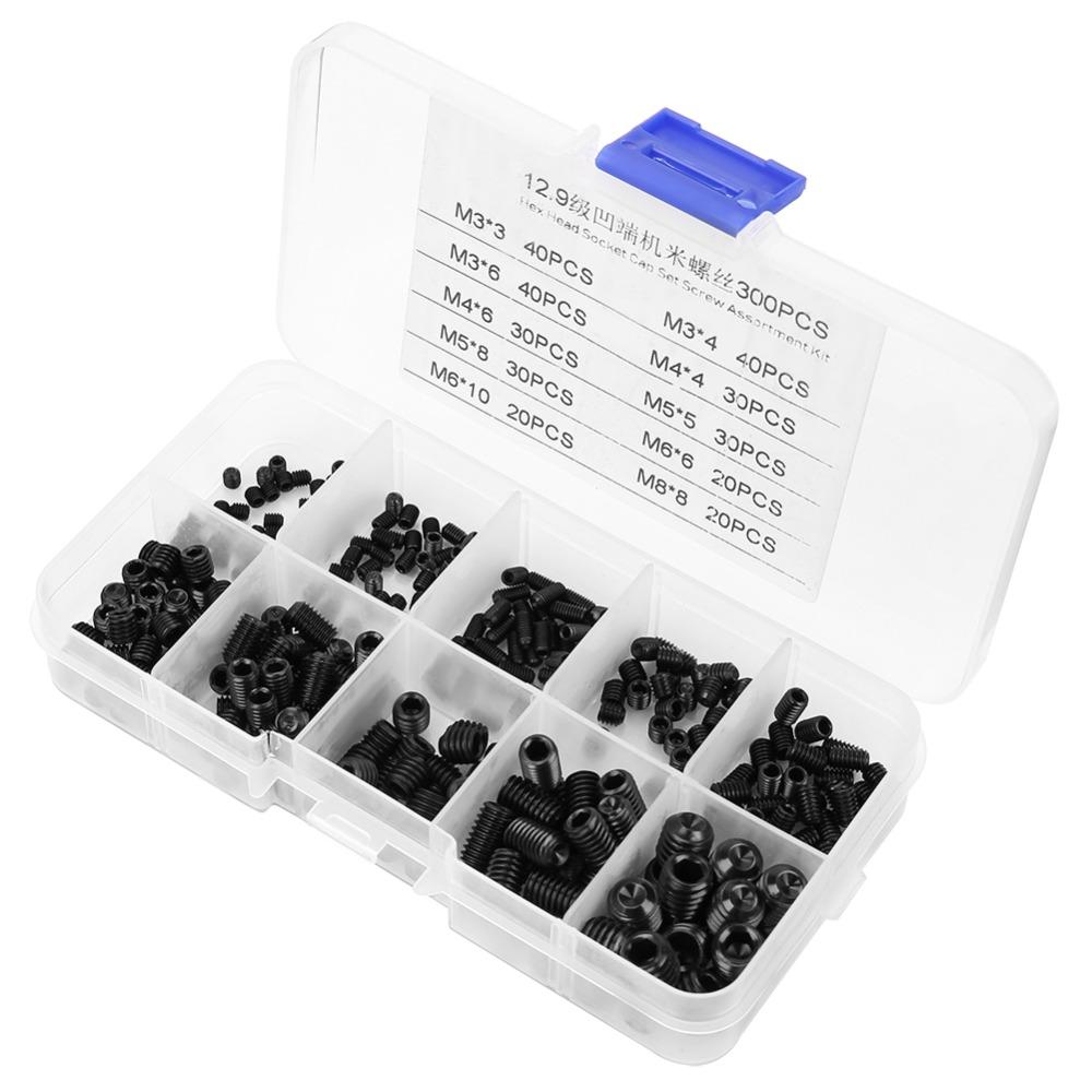 M3 M4 M5 M6 M8 Hex Socket Screws DIN916 Standard Socket Screw Assortmen Model Making