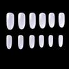 kads 600 ks Dlhé Oválne Bez Zlomu Plné Krytie Tipy na Umelé Nechty Biela Prírodná Priehľadná 12 Veľkostí Nail Art Manikúra Nástroje na Umelé Nechty