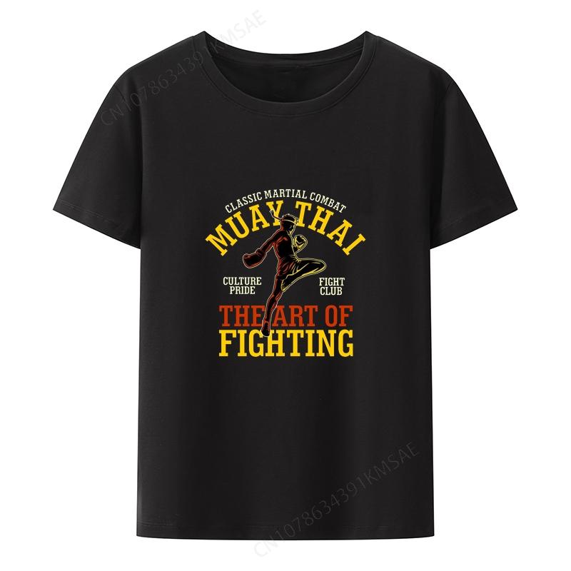 Thailand Muay Thai Beat Fly Knee T Shirts For Unisexs Clothes Koszulki Humor Leisure Tshirt Unisex Camisetas Roupas Masculinas Casual