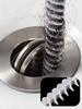 Drain Cleaning Tool Includes Flexible Drain Remover And Brush, Hair Clog Remover For Sink, Shower, And Bathtub, Effectively Captures Hair