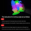 Luminous Anal Plug Soft Silicone Dildo Butt Plug with Suction Cup Anus Prostate Massager Stimulator Adult Sex Toys G Spot Clitoris Stimulator Unisex