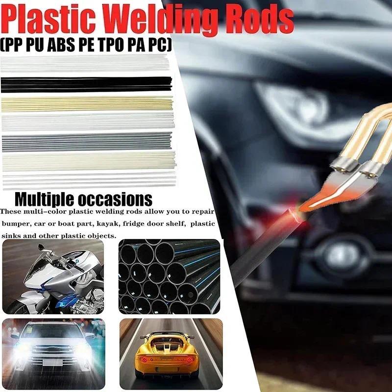 200W 2 in 1 Upgraded Welder Machine Plastic Welding Kit Hot Stapler Soldering Gun 6/4 Types Staples Car Bumper Repair Tool