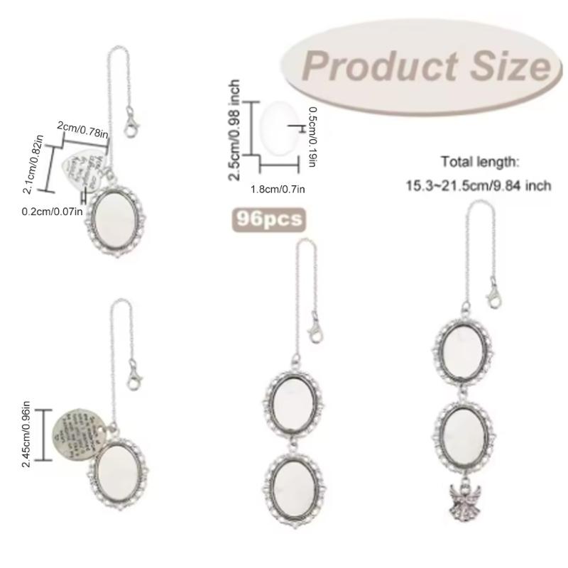 Brooch Making Set Wedding Bouquet Charm Includes Frames Pendant Alloy Texture Brooch Making Part Suitable for Making Pin