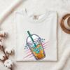 Cold Brew Coffee Shirt Coffee Cuisine Gift Women Comic Tee Iced Coffee T-Shirt Coffee Fan Cartoon Tshirt Food Graphic Retro Ice Cubes Tshirt