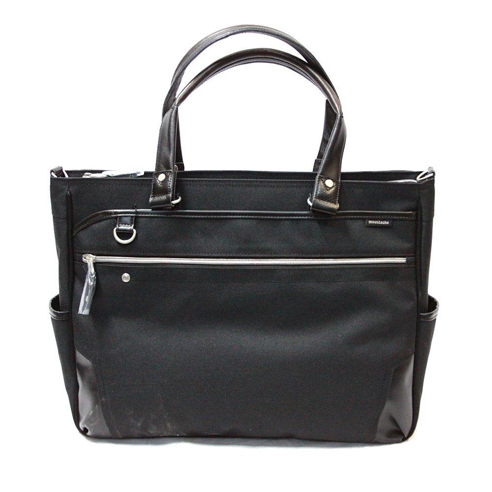on Moustache on time 2WAY business tote bag black (Moustache time) JPF-2172